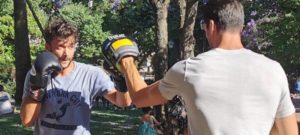 Personal trainer in Lisbon - Boxing training one on one